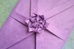 Flower on a card