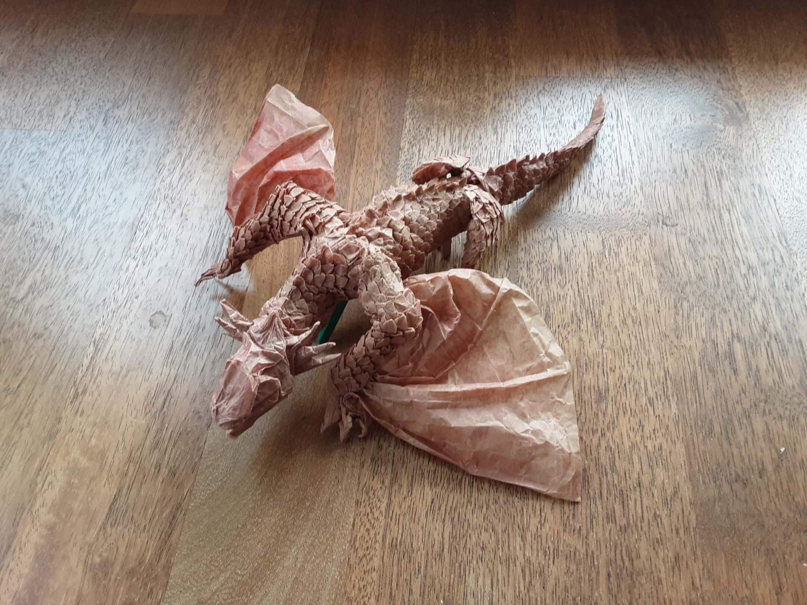 Origami Scaled Wyvern